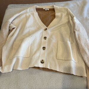 Madewell soft cardigan. Size large.